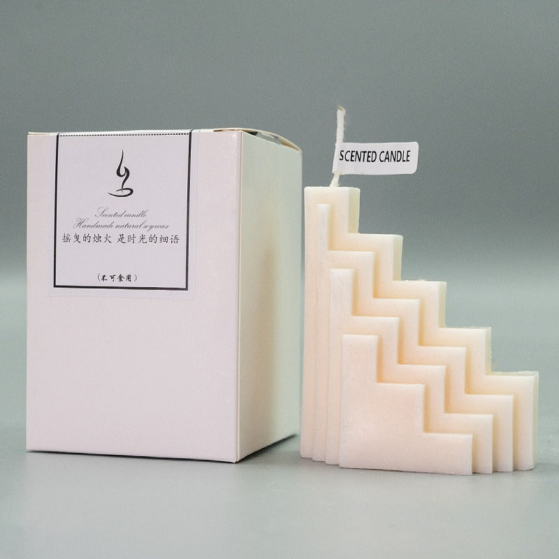 Geometric Aromatherapy Candle Recommendation 3D Simple Home Decoration Fragrance Candle